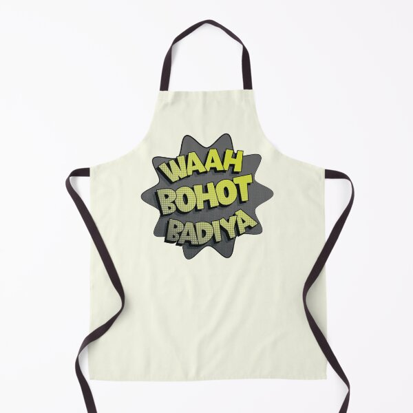 Item preview, Waah Bohot Badiya | Hindi | Punjabi | Funny Hindi Phrases designed and sold by DrawingBoard.
