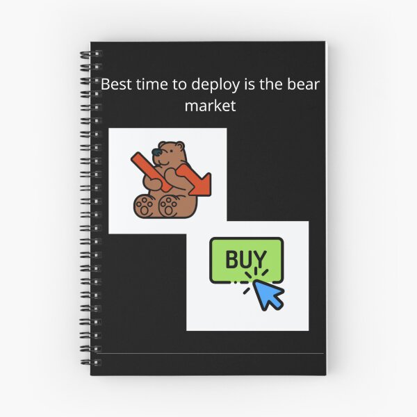 Item preview, Best time to deploy is the bear market designed and sold by UpcomingTech.
