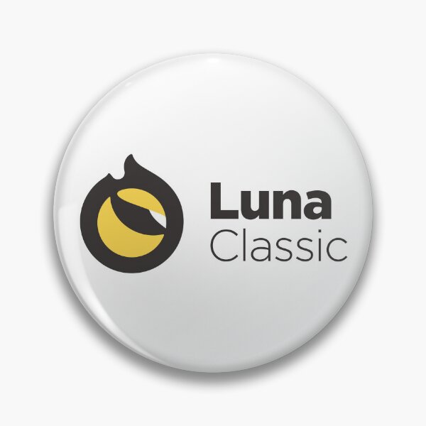 Item preview, Luna Classic Official Logo Terra Luna LUNC Crypto designed and sold by MnmlArt.
