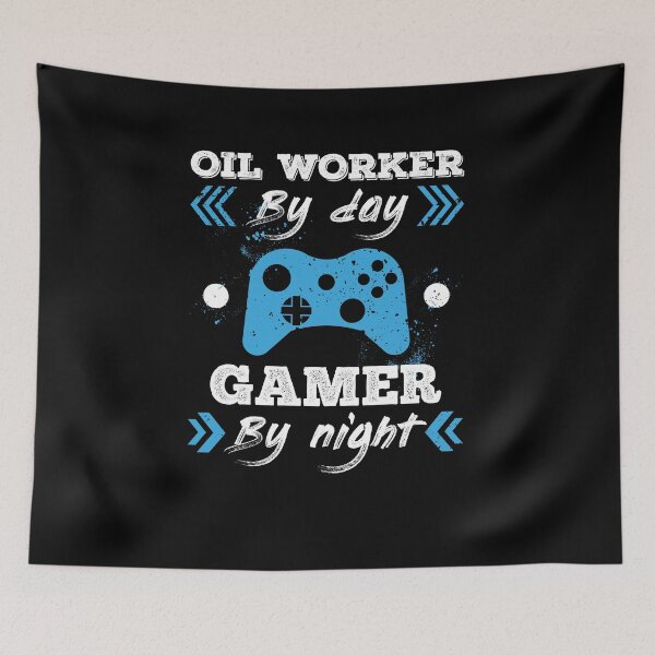 Item preview, Oil worker By Day Gamer By Night for Best Oil worker designed and sold by SVPOD.