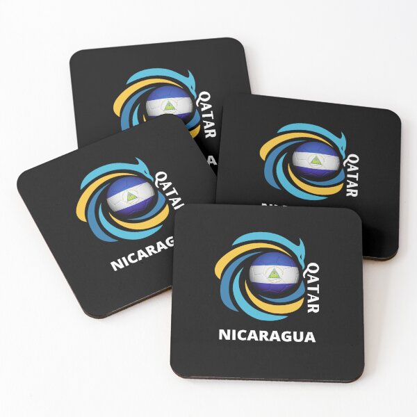 Item preview, Qatar Football soccer team Nicaragua designed and sold by DesignsbyMona.
