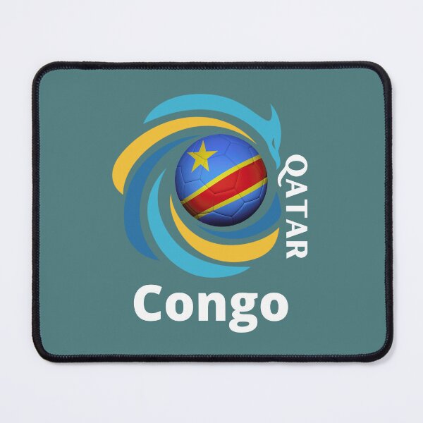 Item preview, Qatar Football soccer team Congo designed and sold by DesignsbyMona.