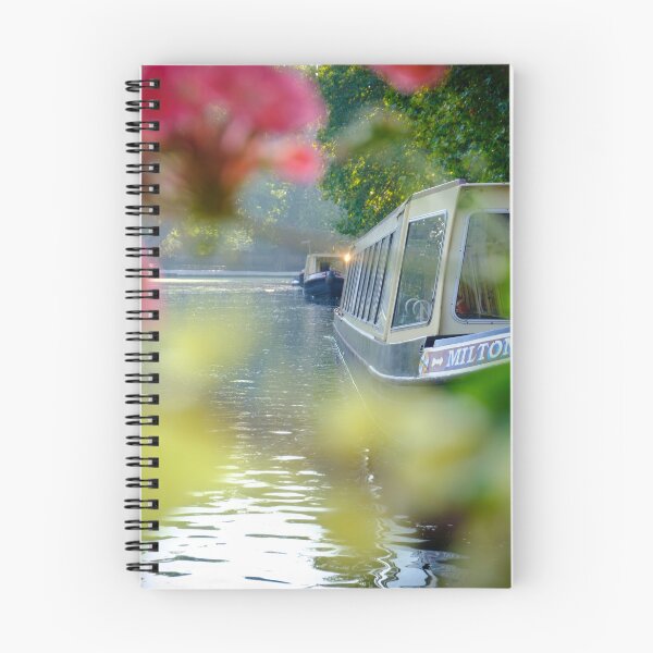 Item preview, The Flowering look at a boat on the Little Venice canals in London | Street & Travel Photography  designed and sold by Diana van Neck.
