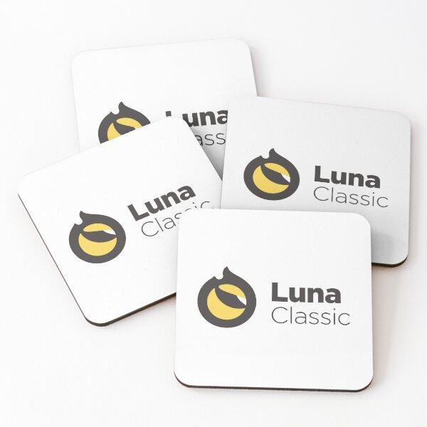 Item preview, Luna Classic Official Logo Terra Luna LUNC Crypto designed and sold by MnmlArt.