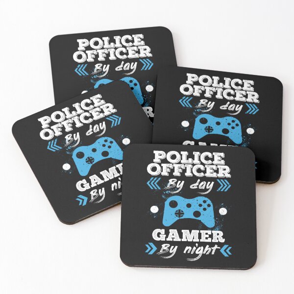 Item preview, Police Officer By Day Gamer By Night for Best Police Officer designed and sold by SVPOD.