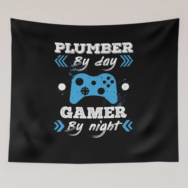 Item preview, Plumber By Day Gamer By Night for Best Plumber designed and sold by SVPOD.