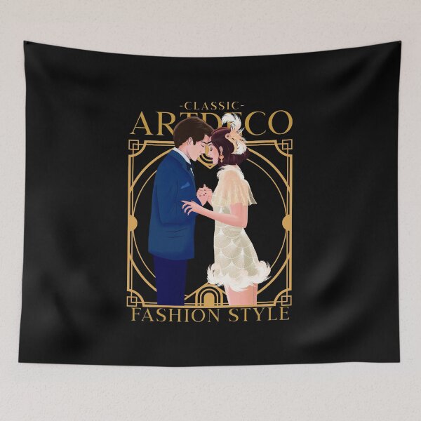 Item preview, Romantic Couple Woman And Man Formally Dressed Dancing designed and sold by LargeShop.