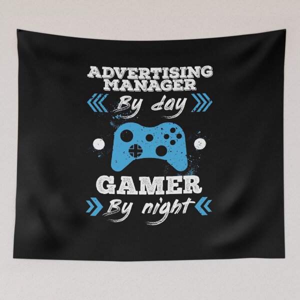 Item preview, Advertising Manager By Day Gamer By Night for Best Advertising Manager designed and sold by SVPOD.