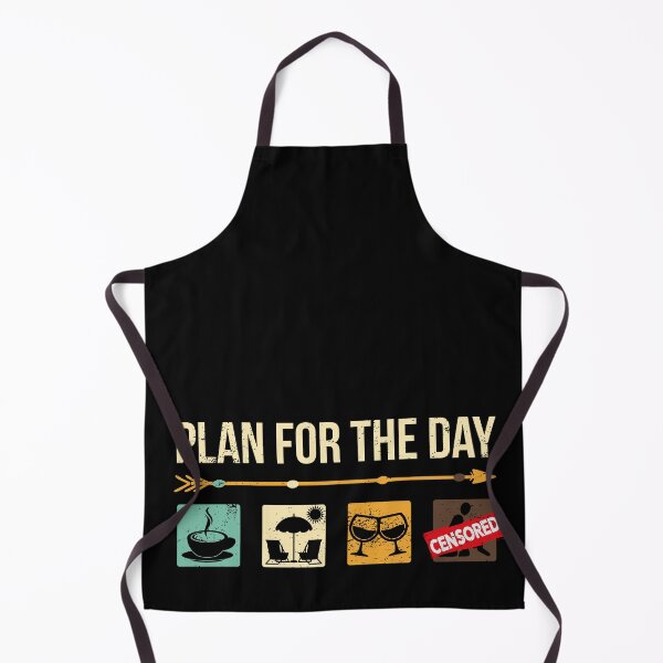 Item preview, Plan for the day funny hilarious vacation coffe wine lover distressed vintage retro minimalist meme designed and sold by Infdesigner.