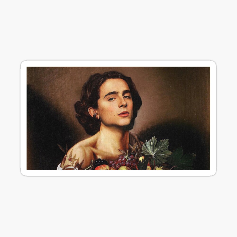 Timothée Chalamet — Elio & Oliver in Claude Monet paintings (x)