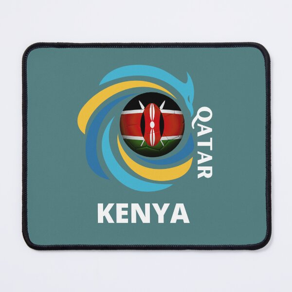 Item preview, Qatar Football soccer team Kenya  designed and sold by DesignsbyMona.