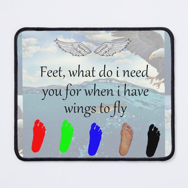 Item preview, Feet, what do I need for when I have wings to fly designed and sold by Alta-store.