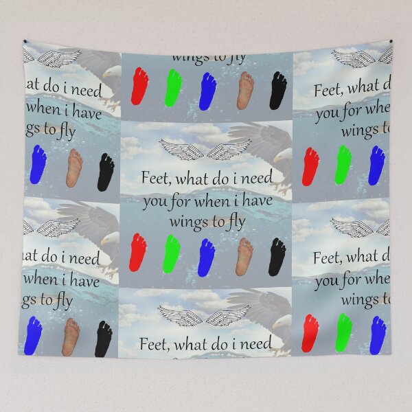 Item preview, Feet, what do I need for when I have wings to fly designed and sold by Alta-store.