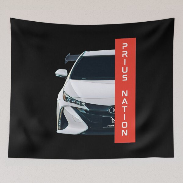 Item preview, "Prime" Prius Nation Red Banner designed and sold by PriusNation.