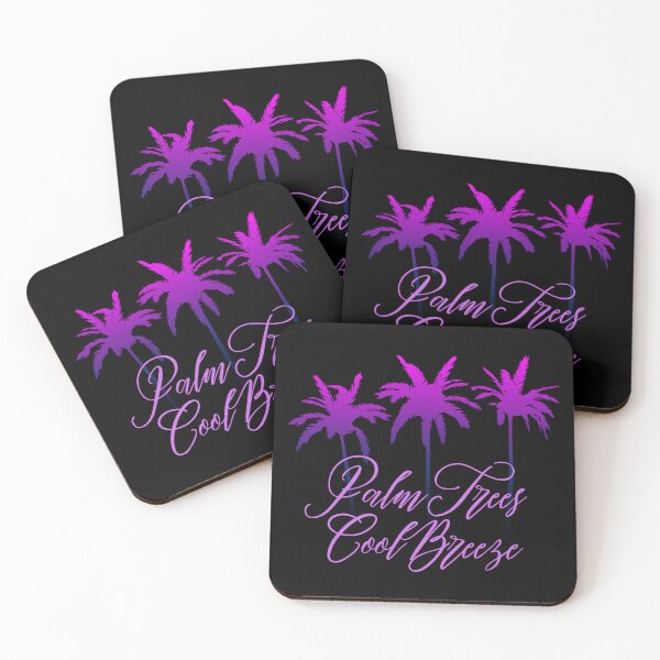 Item preview, Palm Trees Cool Breeze Beautiful Purple Design designed and sold by EarthArtDesigns.