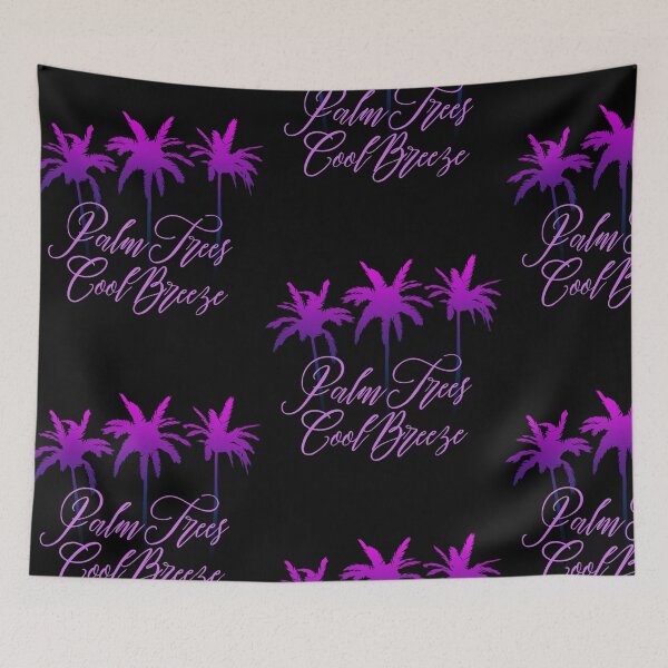 Item preview, Palm Trees Cool Breeze Beautiful Purple Design designed and sold by EarthArtDesigns.
