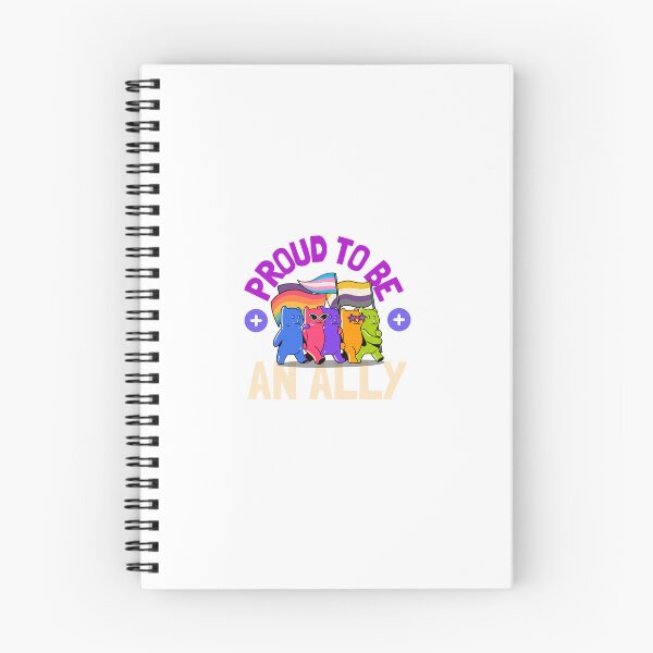Item preview, Proud to be an Ally/ Pride Allyship designed and sold by Verbiage24.