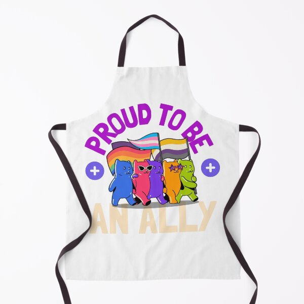 Item preview, Proud to be an Ally/ Pride Allyship designed and sold by Verbiage24.