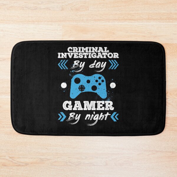 Item preview, Criminal Investigator By Day Gamer By Night for Best Criminal Investigator designed and sold by SVPOD.