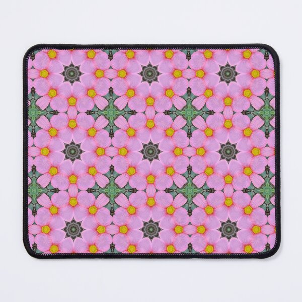 Item preview, Pink and Yellow Floral Rosette Flower Pattern | Oxalis Obtusa 1.1 designed and sold by FRLF.