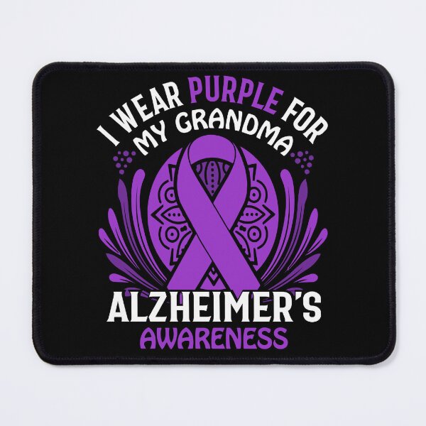 Item preview, I Wear Purple For My Grandma Alzheimer's Disease Awareness Gift designed and sold by Best Designer.