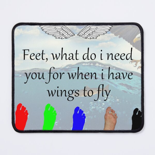 Item preview, Feet, what do I need for when I have wings to fly designed and sold by Alta-store.