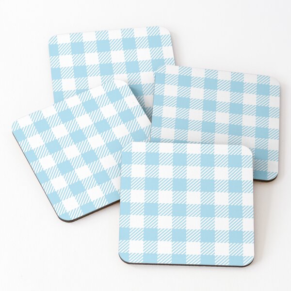 Item preview, Summer Blue White Rectangle Slash Lines Symmetry Diagonal Checked Square Diamond Geometric Pattern designed and sold by Moyanana.
