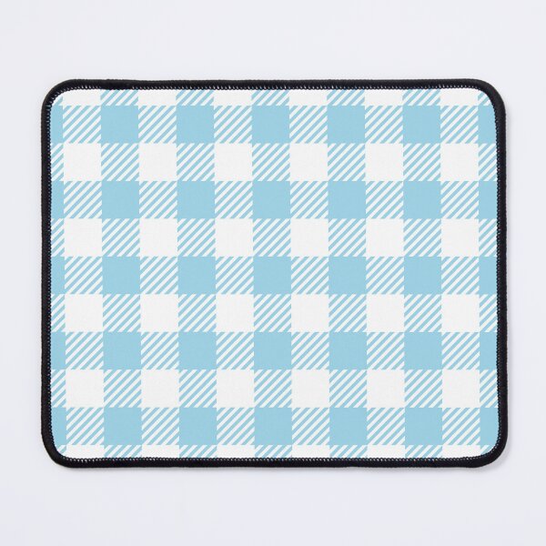 Item preview, Summer Blue White Rectangle Slash Lines Symmetry Diagonal Checked Square Diamond Geometric Pattern designed and sold by Moyanana.