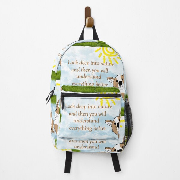 Item preview, Look deep into nature and then you will understand everything better designed and sold by Alta-store.