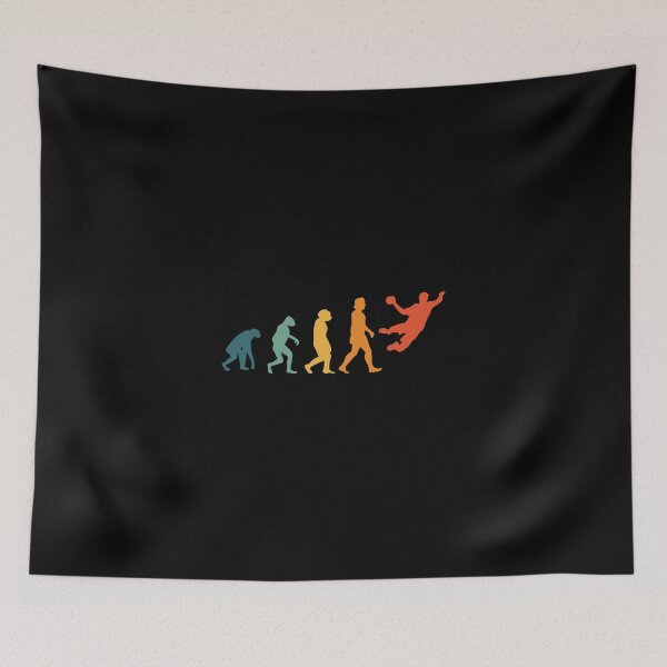 Item preview, Handball Player Evolution Retro Essential T-Shirt designed and sold by gloria1os.