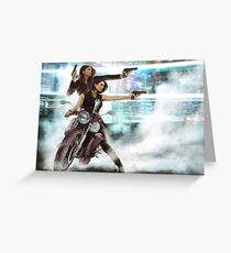 Double Trouble Greeting Card