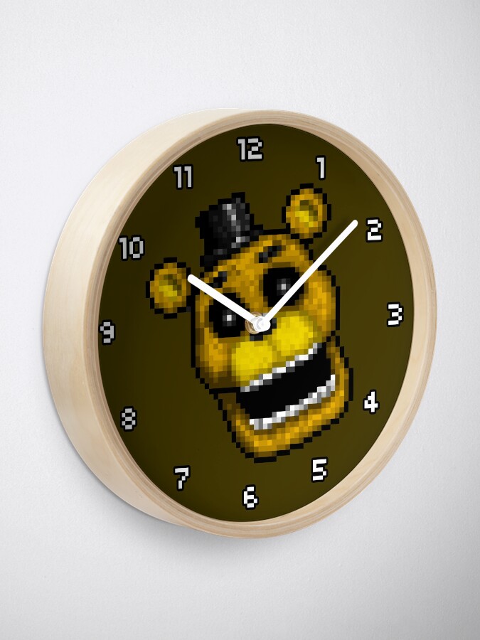 What do the the clock do in fnaf world gamejolt