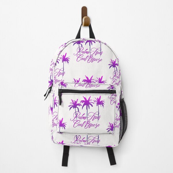 Item preview, Palm Trees Cool Breeze Purple Silhouette Design designed and sold by EarthArtDesigns.