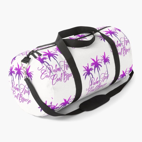 Item preview, Palm Trees Cool Breeze Purple Silhouette Design designed and sold by EarthArtDesigns.
