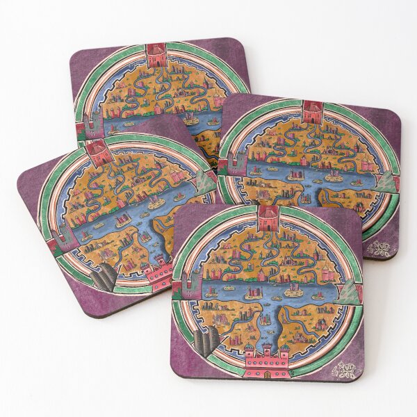 Item preview, Imaginary Medieval Map designed and sold by SignumNoemiArt.