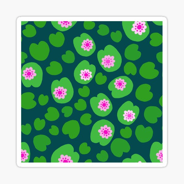 Waterlilies Sticker