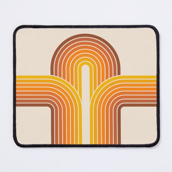Item preview, Triple retro arches in yellow and orange designed and sold by BattaAnastasia.