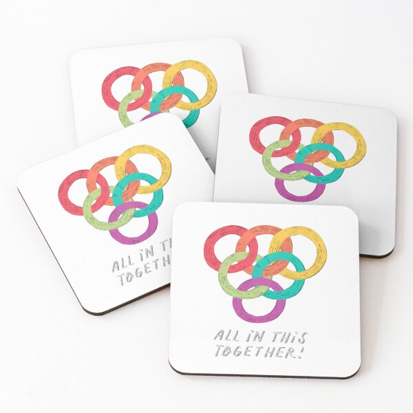 Item preview, Pride Love: all in this together! designed and sold by Ila Mandlik.