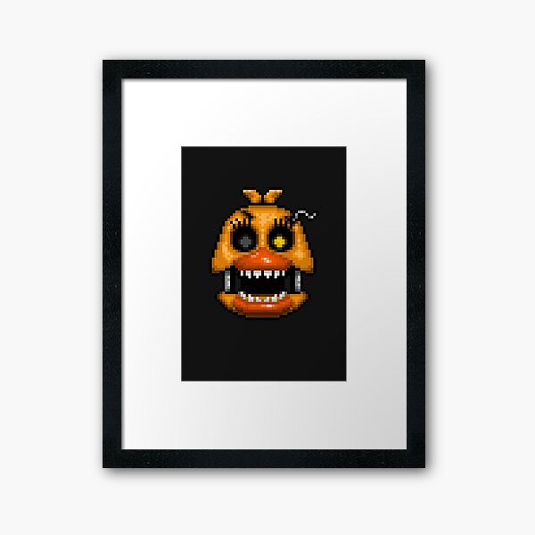 Adventure Withered Chica - FNAF World - Pixel Art Poster for Sale by  GEEKsomniac