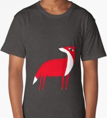 Fox pattern Long T-Shirt