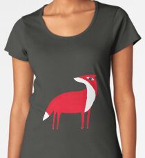 Fox pattern Women's Premium T-Shirt
