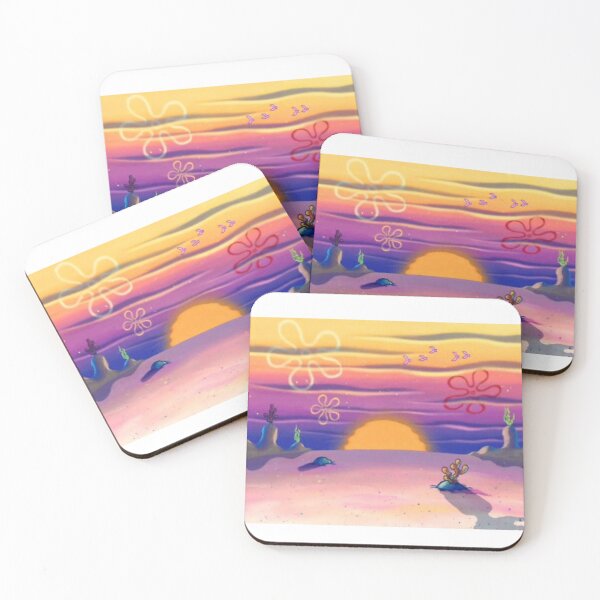 Item preview, Spongebob Sunset Background designed and sold by sabahnaveed.