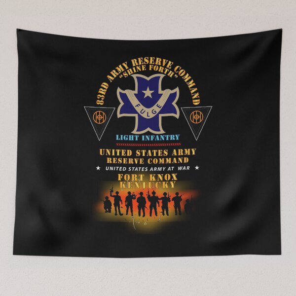Item preview, Army - 83rd ARCOM - Fort Knox, KY w DUI X 300 designed and sold by Military Insignia Products.