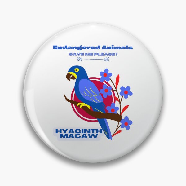 Item preview, Hyacinth Macaw designed and sold by yassooarts.