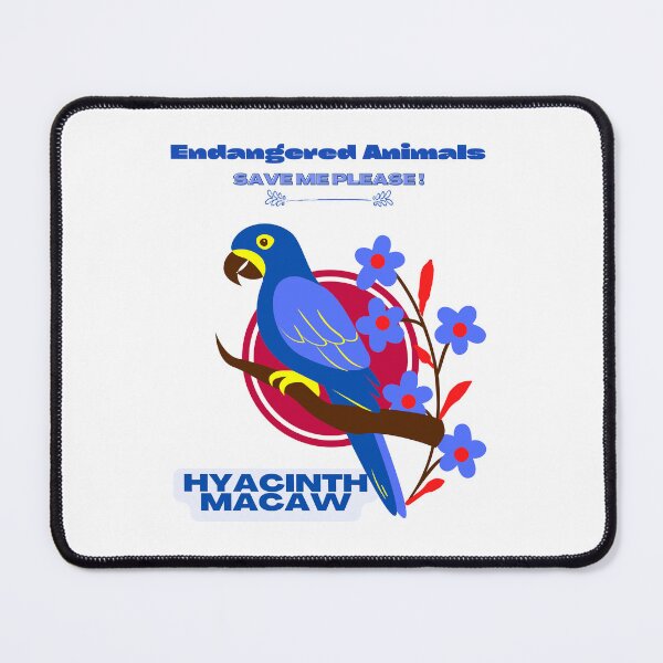 Item preview, Hyacinth Macaw designed and sold by yassooarts.
