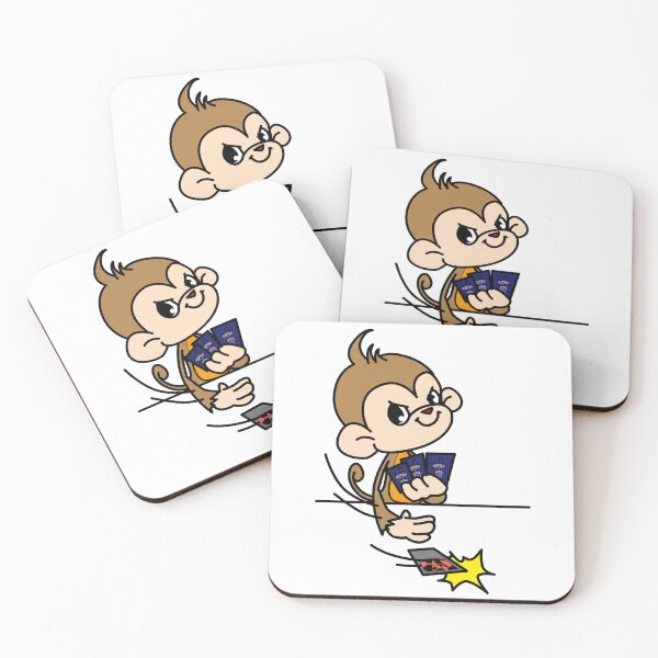 Item preview, Monkey Playing Cards designed and sold by JustCoolShop.
