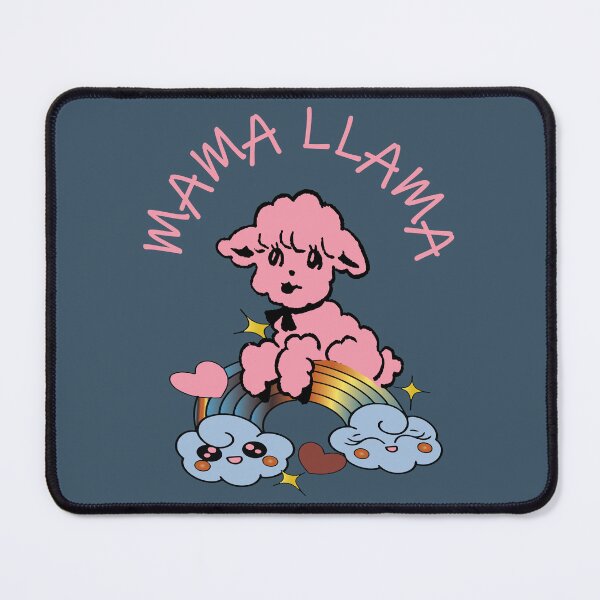 Item preview, mama llama pink llama, cute llama designed and sold by XXgooddeedXX.