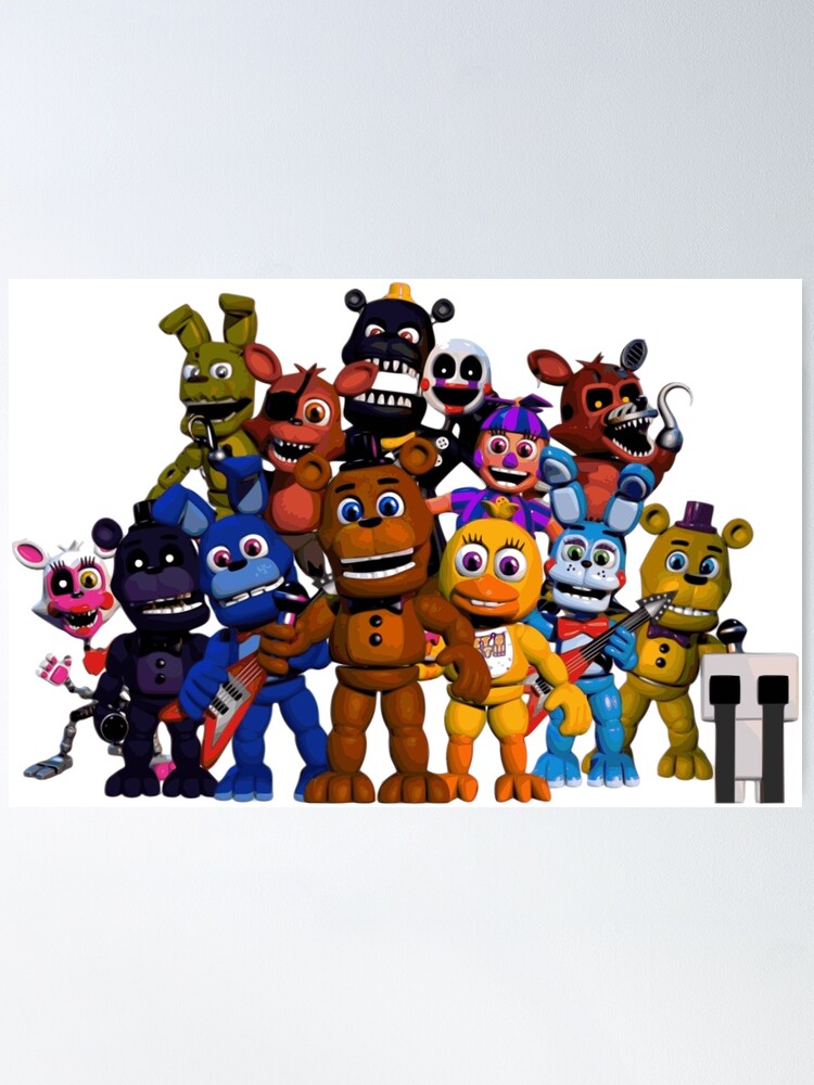 Ended) Some FNaF world characters - Roblox