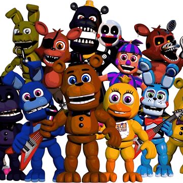 FNAF WORLD  Art Board Print for Sale by FNAFandStuff