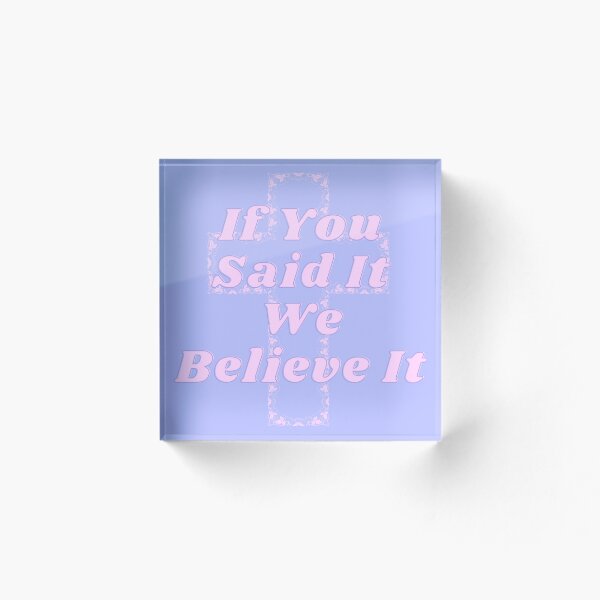 Item preview, Man of Your word "If you said it we believe it" designed and sold by reb21052.